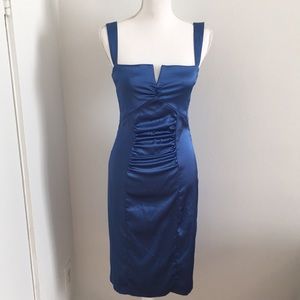 Light Royal blue cocktail dress